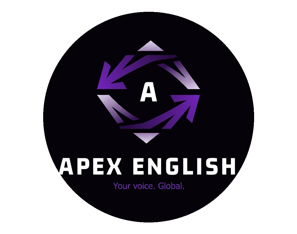 Apex English logo